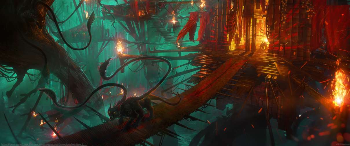 Dungeons & Dragons - Valachan ultrawide achtergrond
