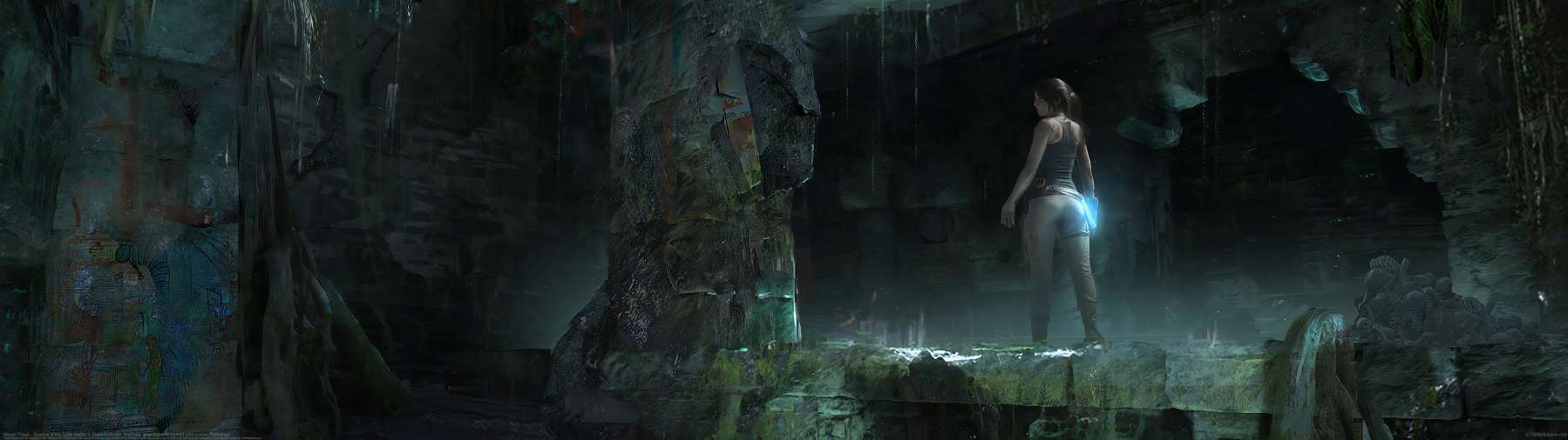 Mayan Prison - Shadow of the Tomb Raider ultrawide achtergrond
