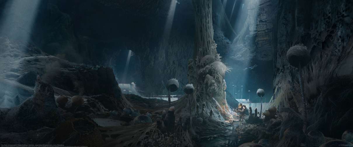 The Toxic Underground ultrawide achtergrond