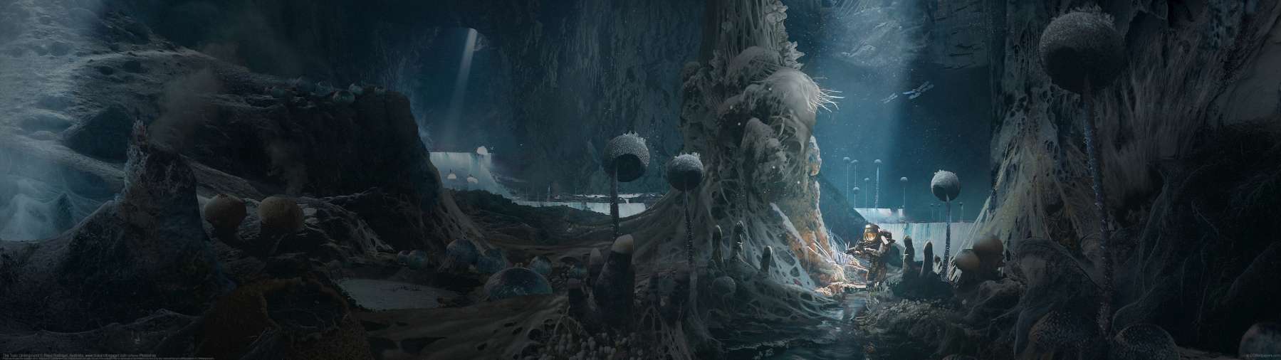 The Toxic Underground ultrawide achtergrond