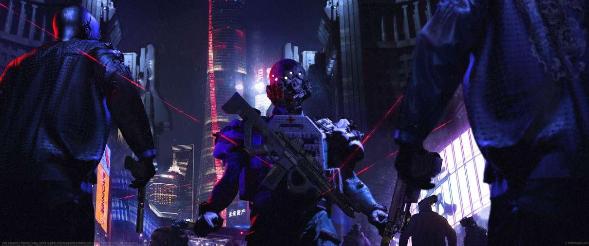 Debt collectors ultrawide achtergrond