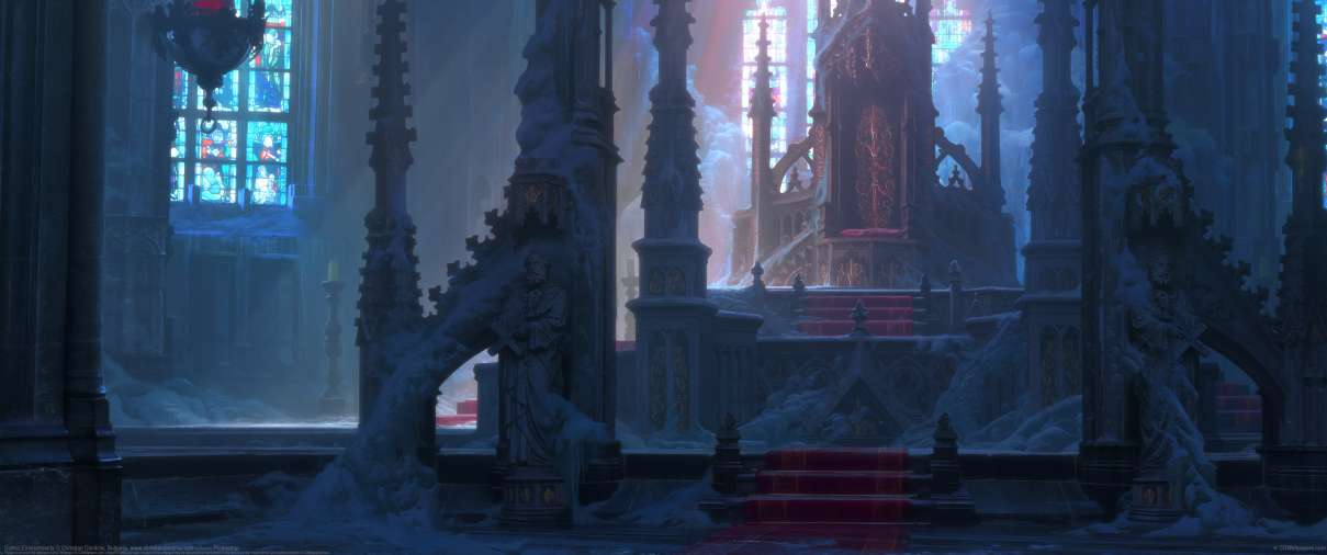 Gothic Environments ultrawide achtergrond