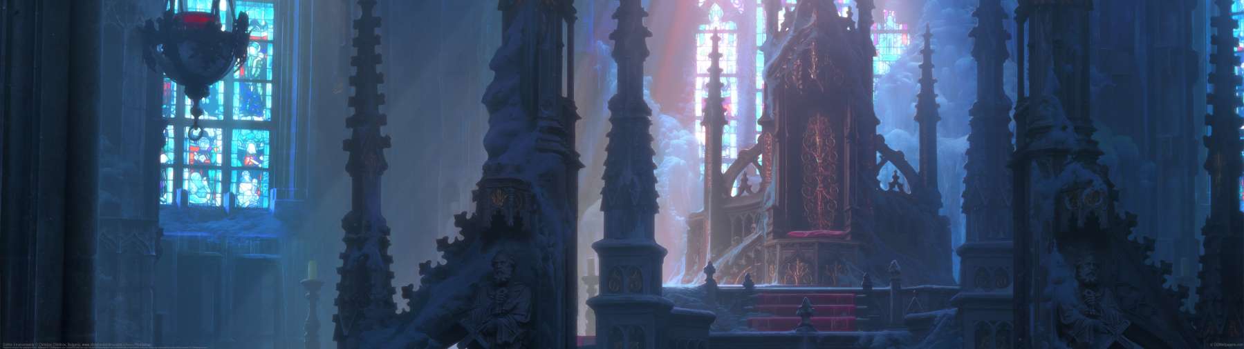 Gothic Environments ultrawide achtergrond