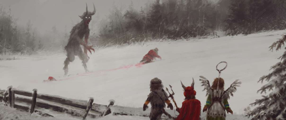 Does it mean there will be no gifts this year? ultrawide achtergrond