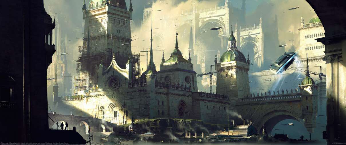 Future past ultrawide achtergrond