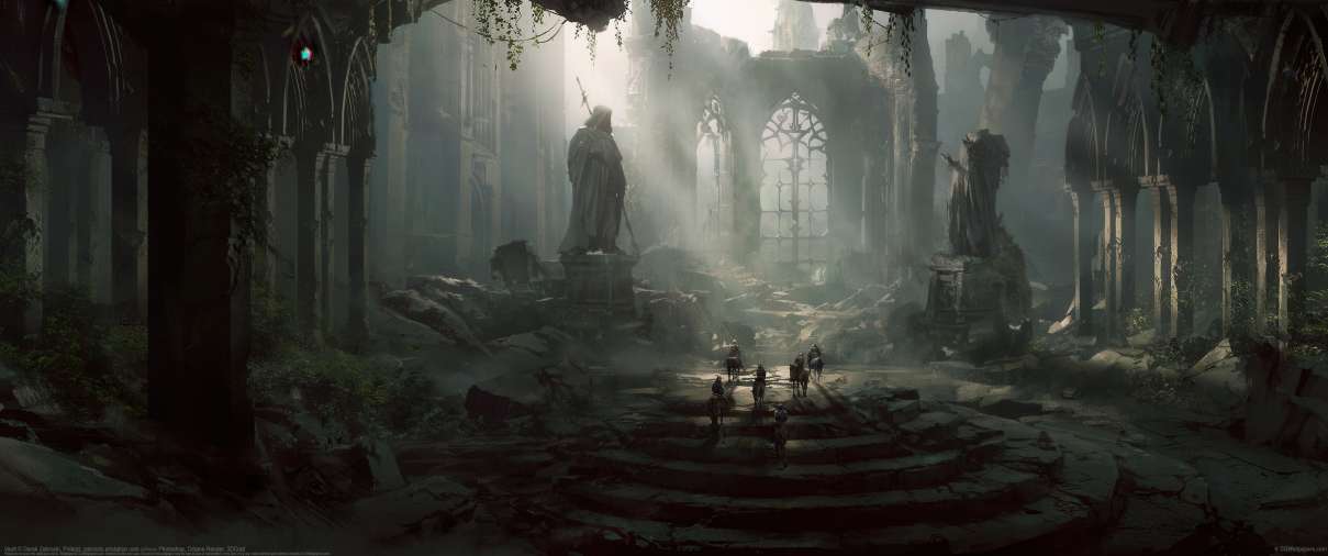 Vault ultrawide achtergrond