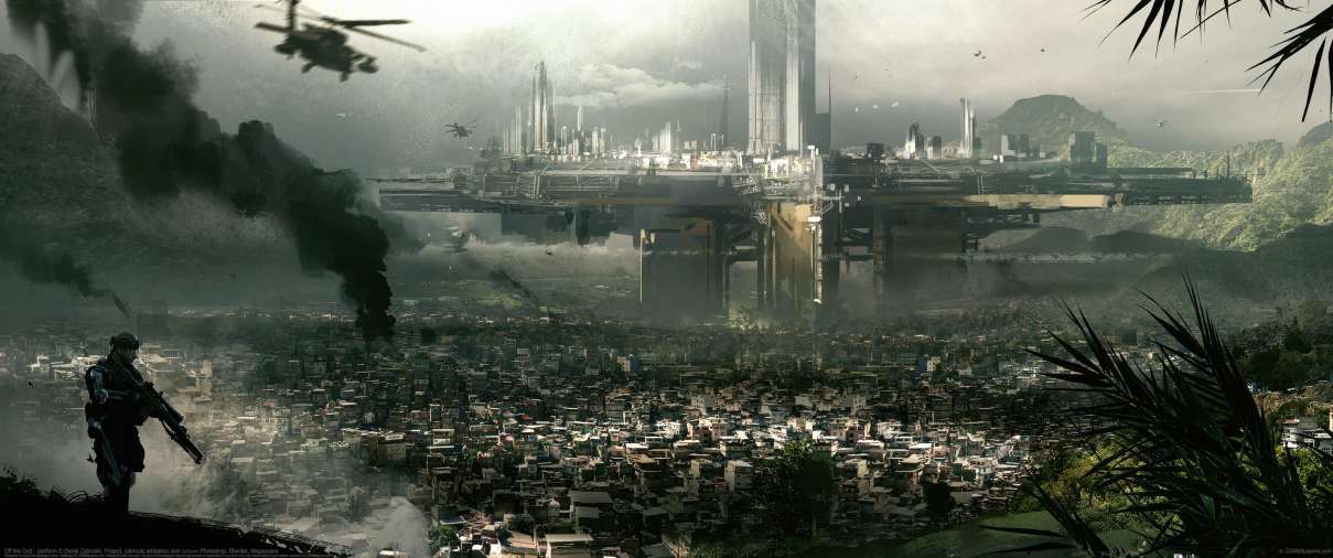 Off the Grid - platform ultrawide achtergrond