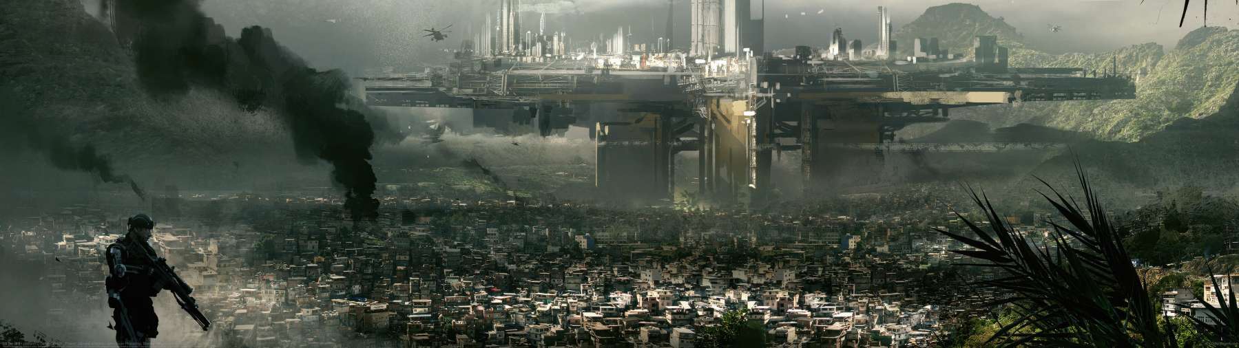 Off the Grid - platform ultrawide achtergrond