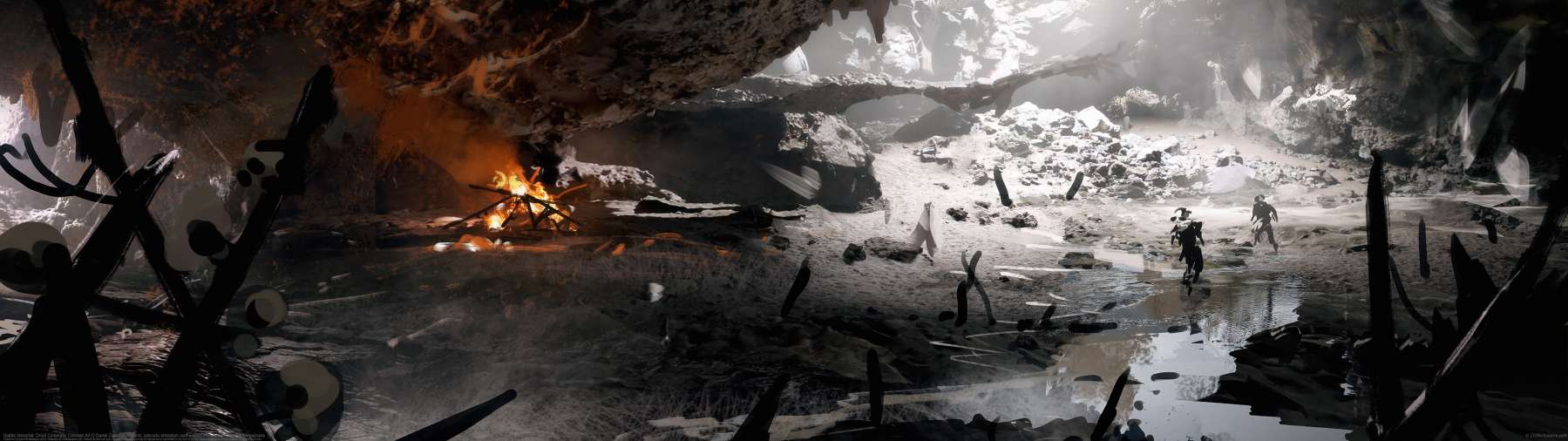 Diablo Immortal: Druid Cinematic Concept Art ultrawide achtergrond