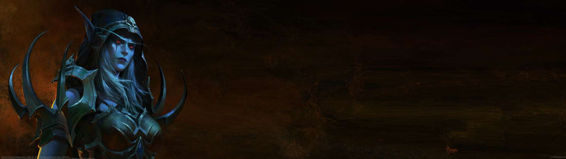 Tyrande ultrawide achtergrond