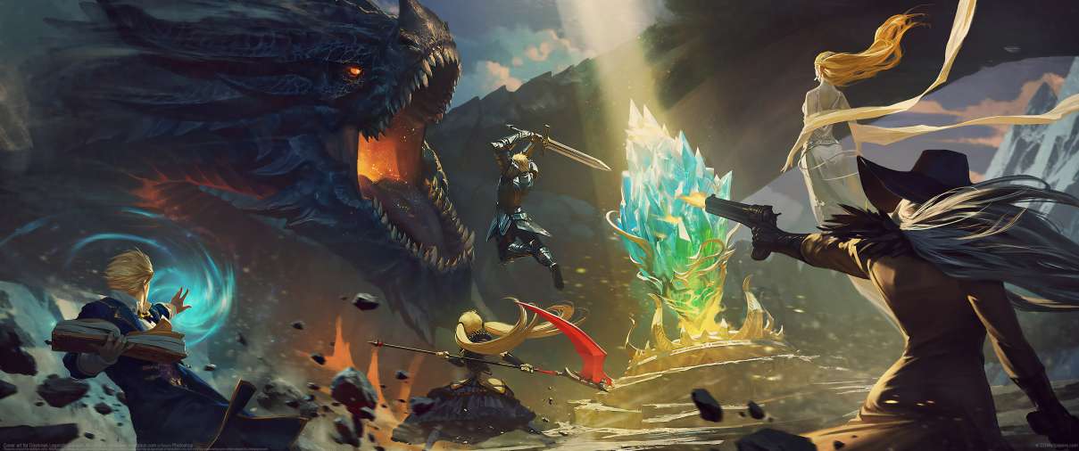 Cover art for Daybreak Legends ultrawide achtergrond