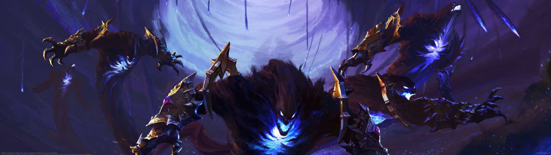 WOW 12.0 Key Art ultrawide achtergrond