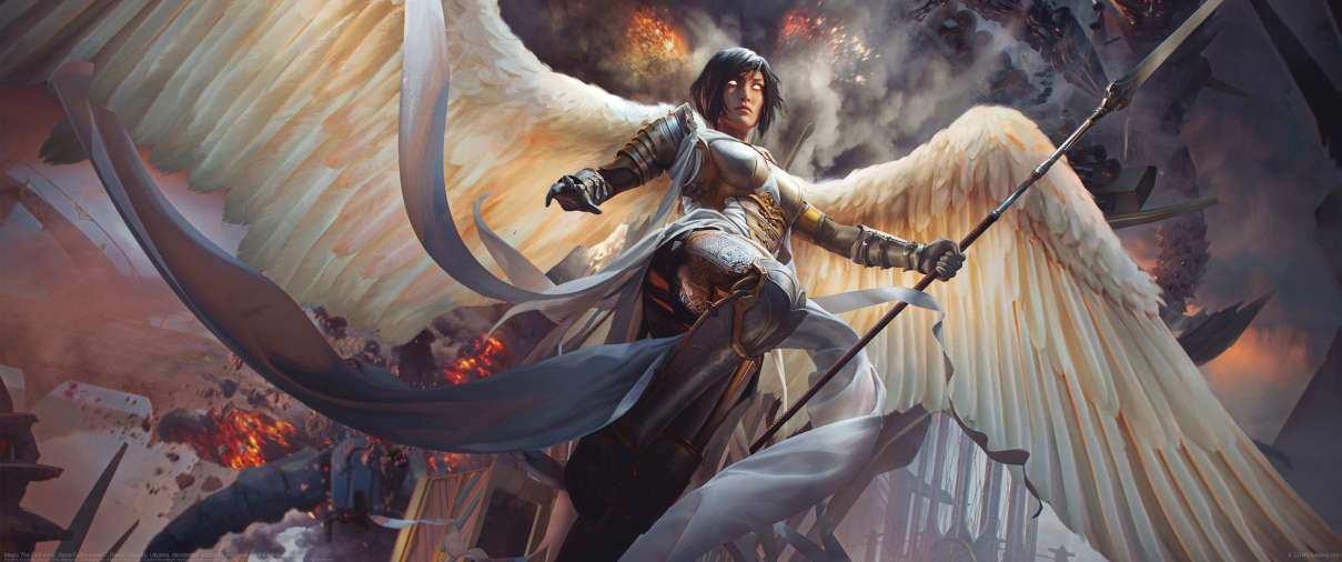 Magic The Gathering: Serra Faithkeeper ultrawide achtergrond