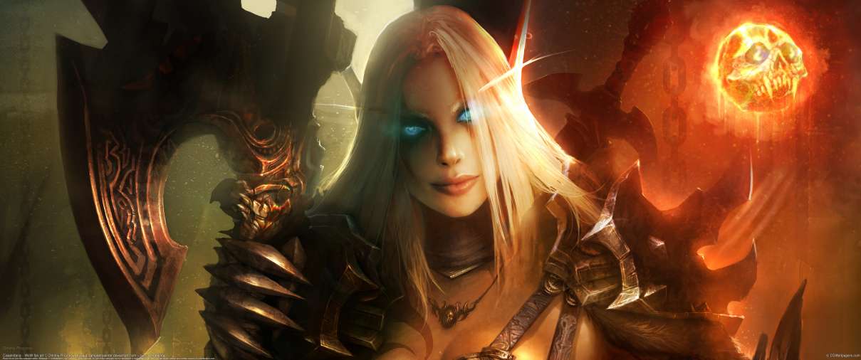 Cissenitaria - WoW fan art ultrawide achtergrond