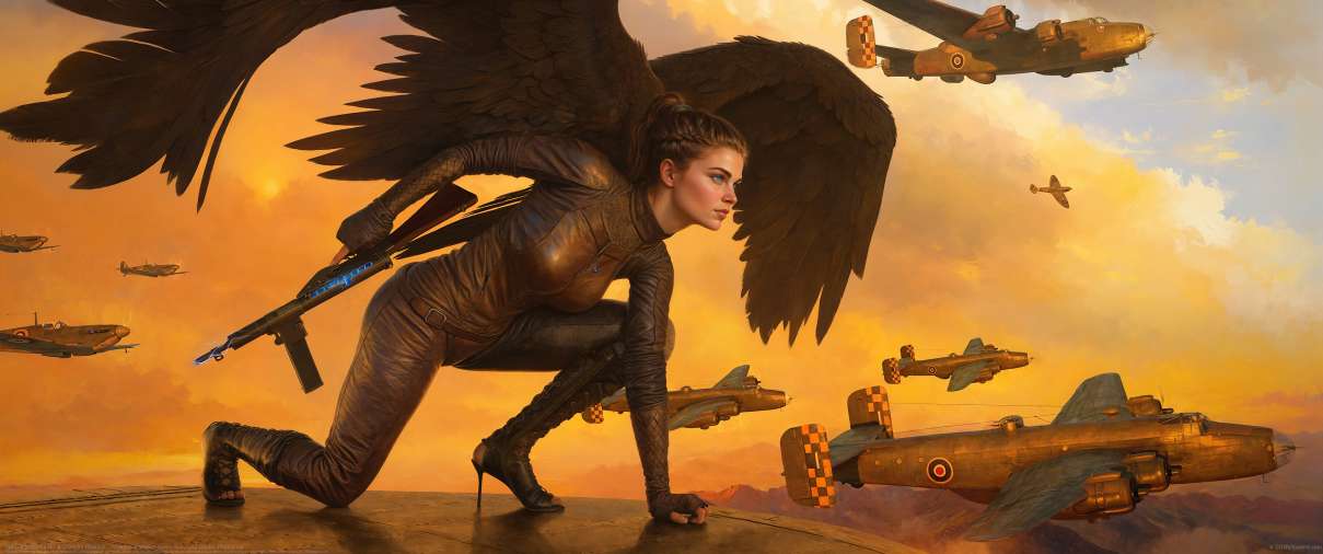 Valkyrie Britannia No. 4 ultrawide achtergrond