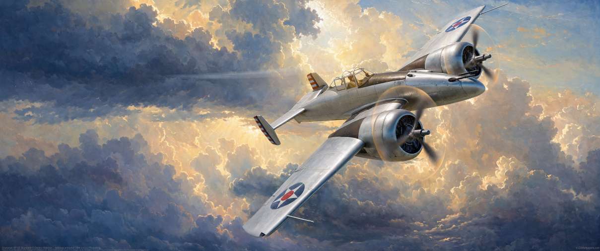Grumman XP-50 Skyrocket ultrawide achtergrond