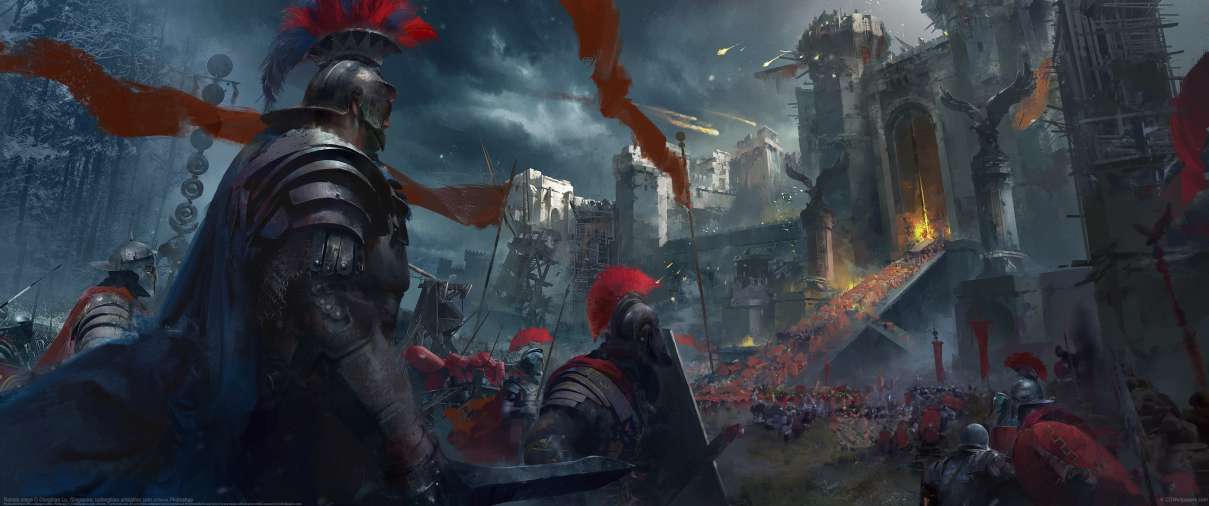Roman siege ultrawide achtergrond