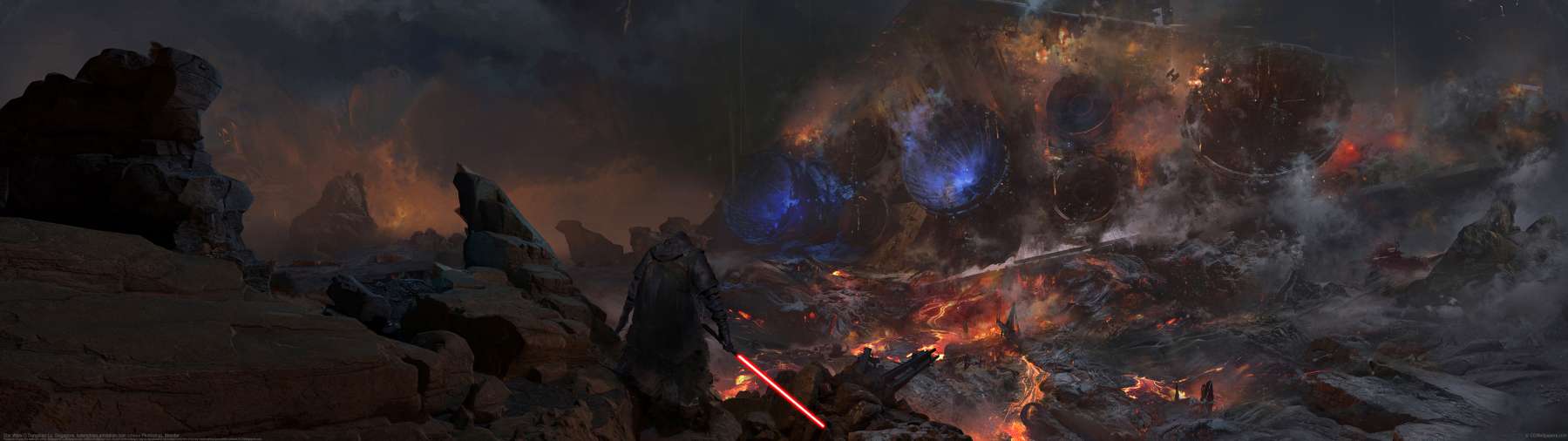 Star Wars ultrawide achtergrond