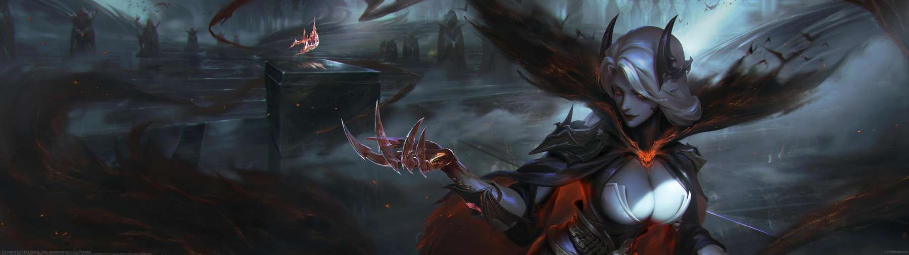 The crown of evil ultrawide achtergrond