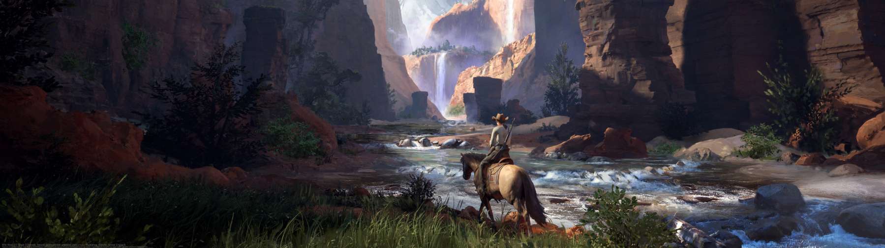 Wild West 2 ultrawide achtergrond