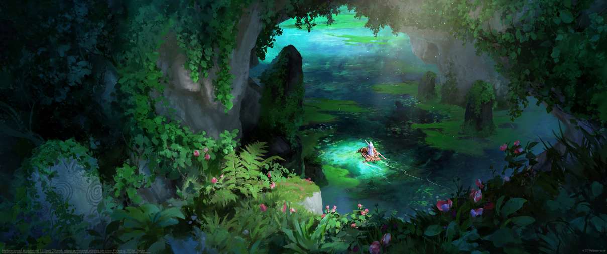 Keyframe concept art course shot 2 ultrawide achtergrond