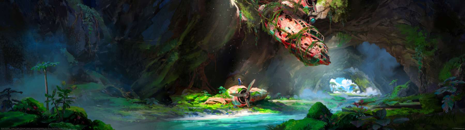 Wreck Runners - Coves ultrawide achtergrond