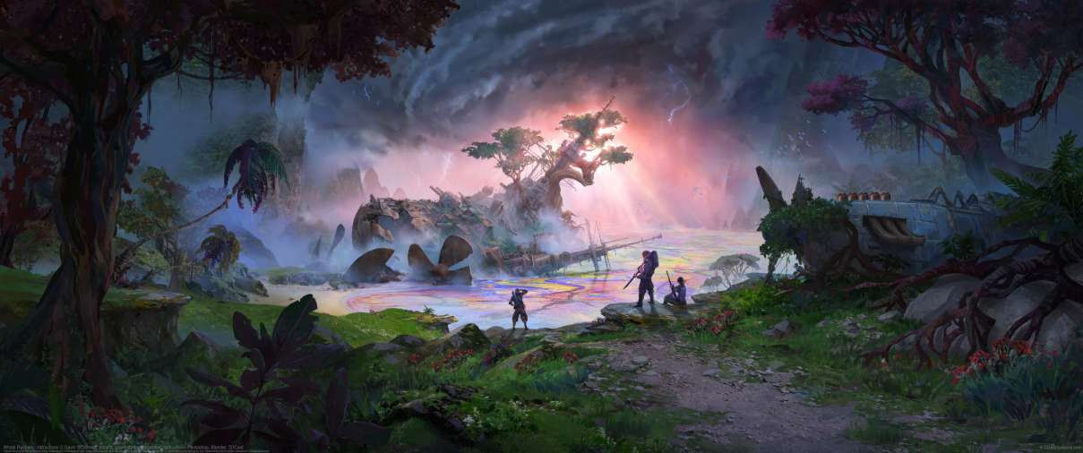 Wreck Runners - Attractions ultrawide achtergrond