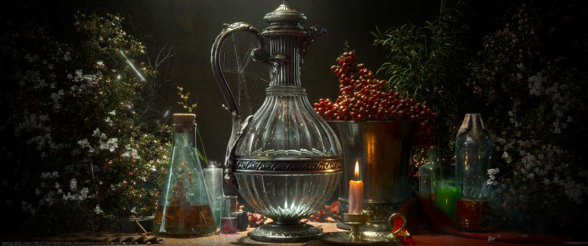 Mastering Lighting- Lesson 5: Still Life ultrawide achtergrond