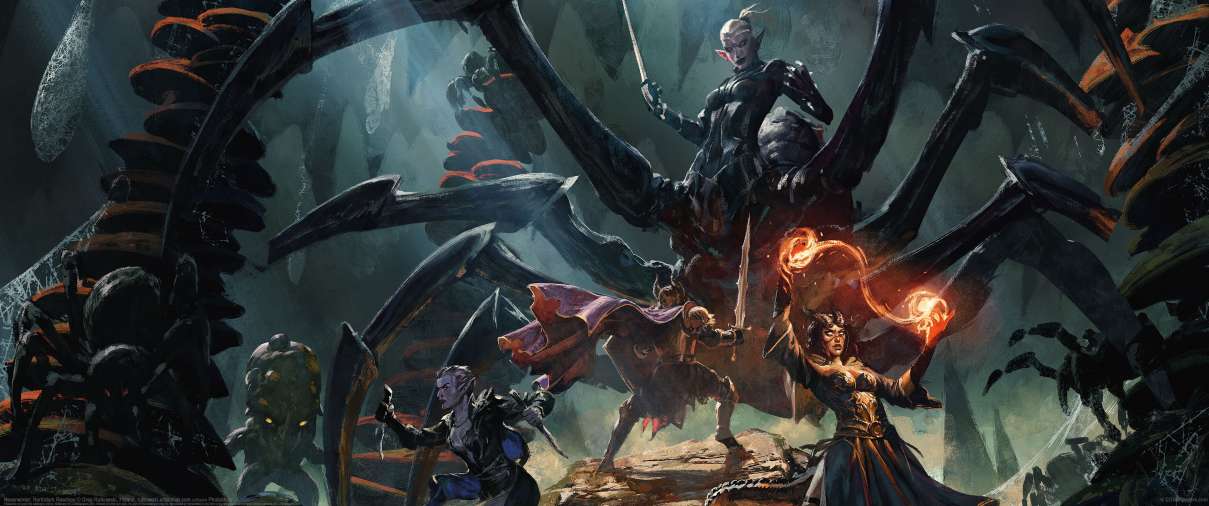 Neverwinter: Northdark Reaches ultrawide achtergrond