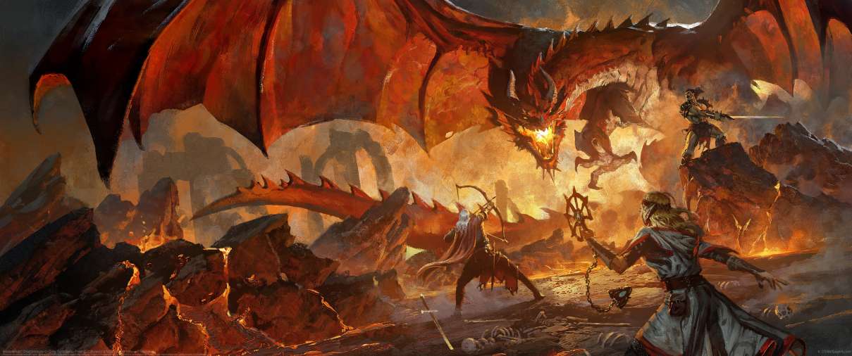 Neverwinter: Dragonslayer ultrawide achtergrond