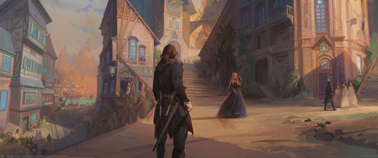 The Port ultrawide achtergrond