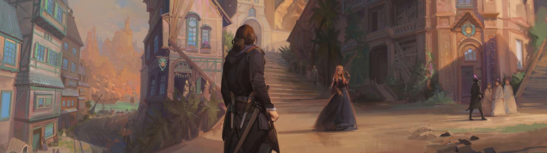 The Port ultrawide achtergrond