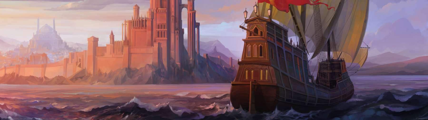 Daily Sketches ultrawide achtergrond