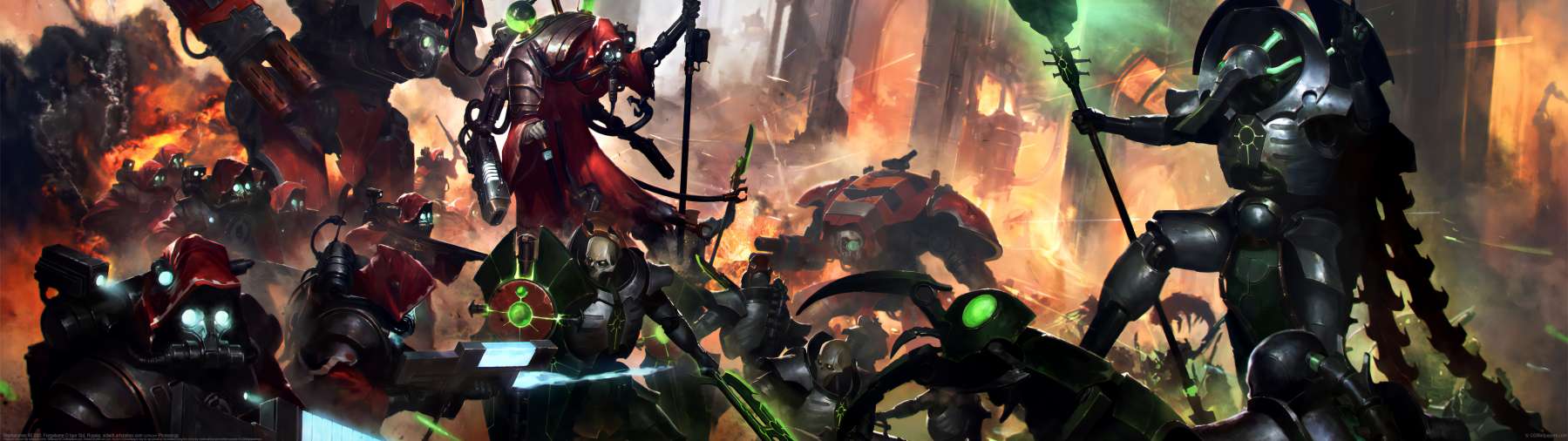 Warhammer 40.000: Forgebane ultrawide achtergrond