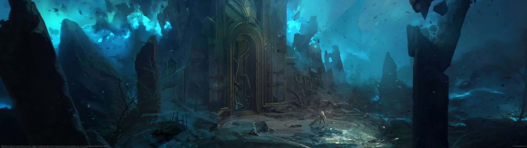 Absolution | Sentinels of Light 2021 Cinematic - League of Legends ultrawide achtergrond