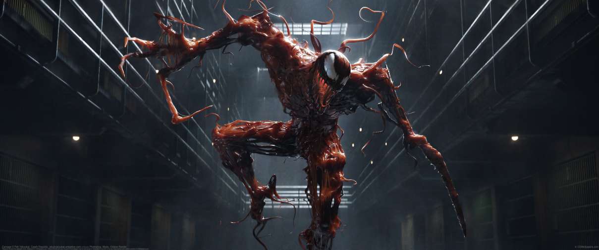 Carnage ultrawide achtergrond