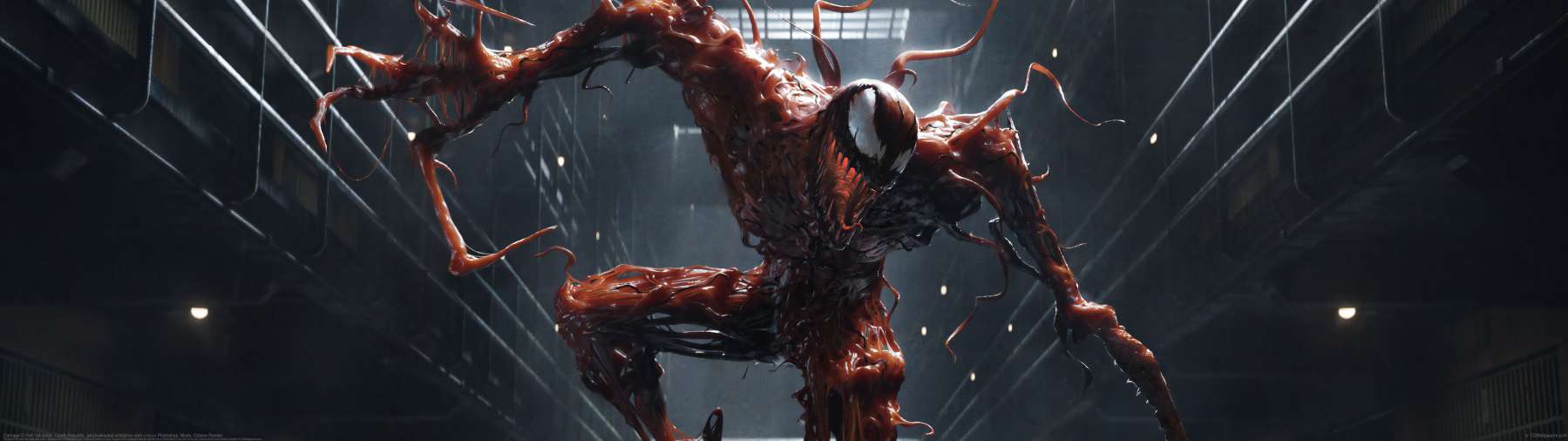 Carnage ultrawide achtergrond
