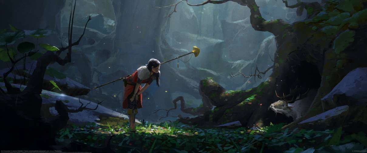 An Encounter ultrawide achtergrond