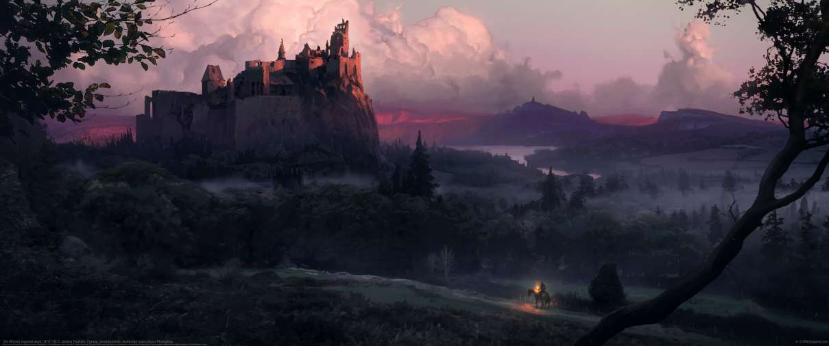 Old Witcher inspired work (2017/18) ultrawide achtergrond
