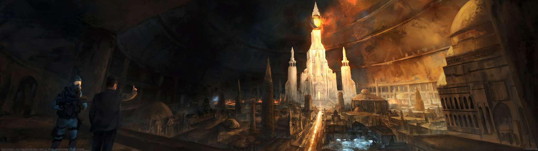 Ancient Civilizations: Lost & Found environment design ultrawide achtergrond