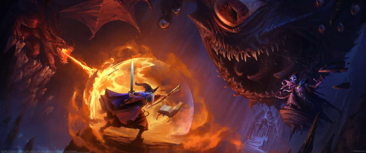 Elminster: The Making of a Mage ultrawide achtergrond