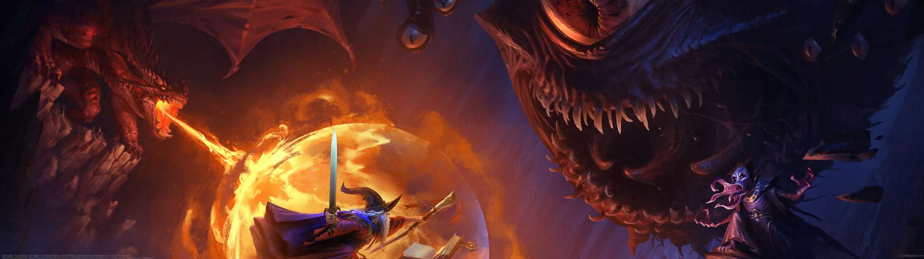 Elminster: The Making of a Mage ultrawide achtergrond