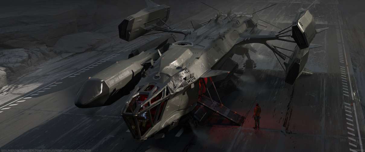 Gnomon: Spaceship Design for Games ultrawide achtergrond