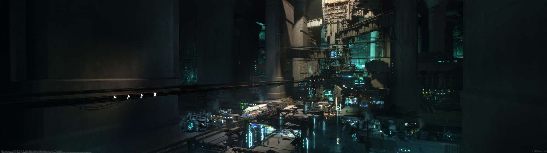 Misc-concept-art ASTROPULSE ultrawide achtergrond