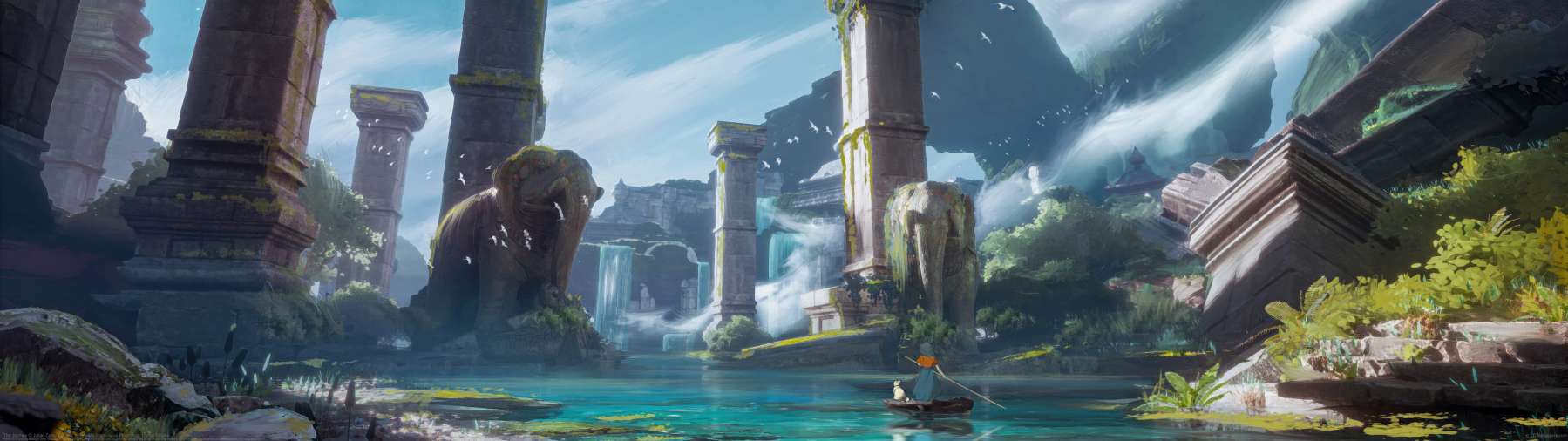The Journey ultrawide achtergrond
