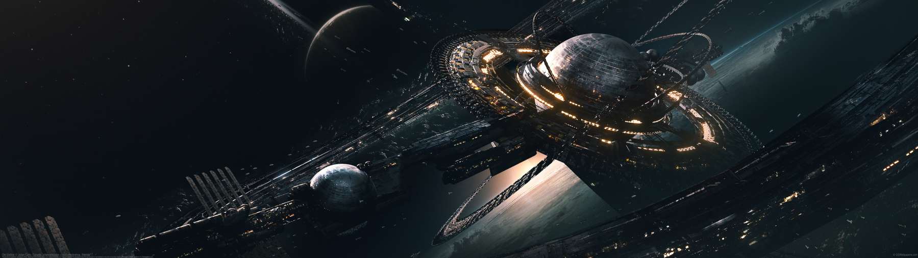 Old Station ultrawide achtergrond