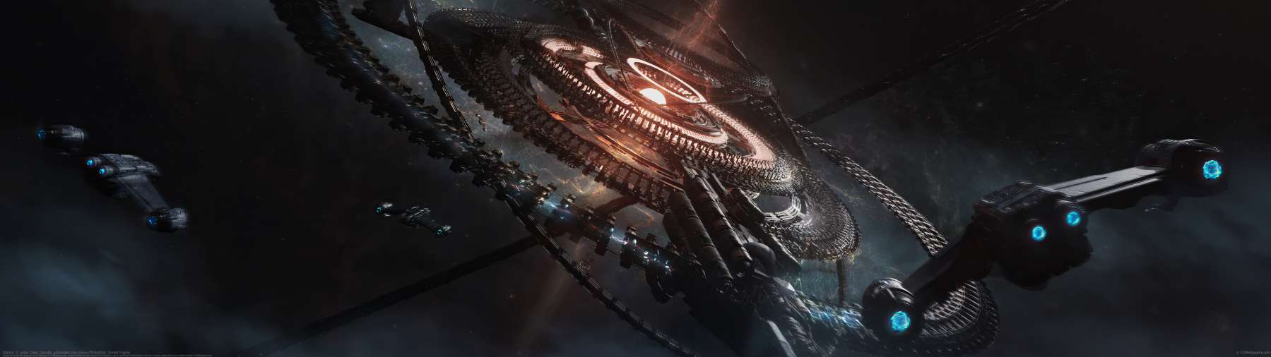 Station. ultrawide achtergrond