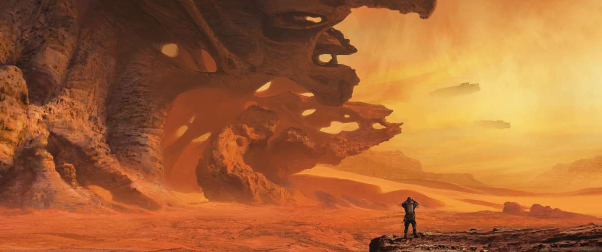 Dune: Awakening Concept Art 4 ultrawide achtergrond