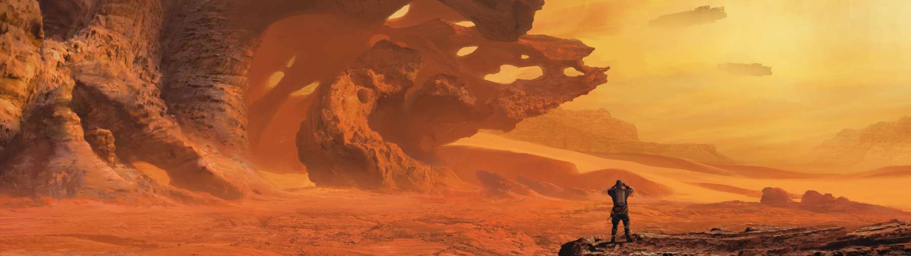Dune: Awakening Concept Art 4 ultrawide achtergrond