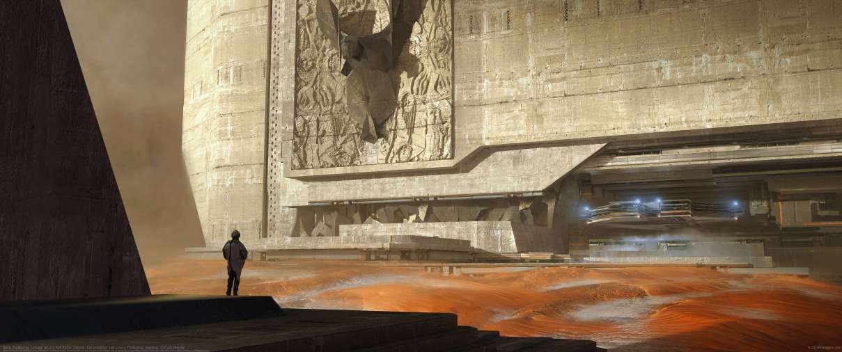 Dune: Awakening Concept Art 5 ultrawide achtergrond